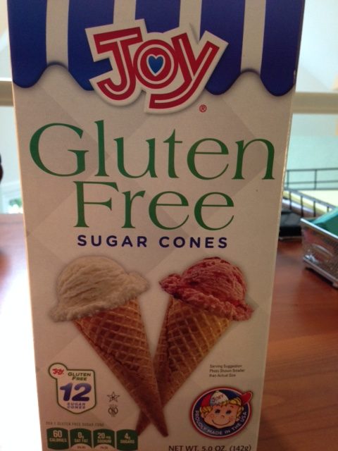 joy sugar cones gluten free