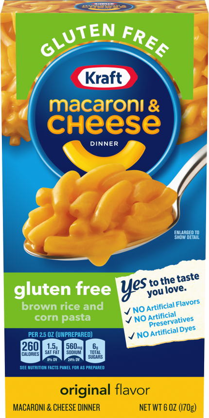 Kraft Mac Cheese Gluten Free Gluten Intolerance Group Of Northeast Ohio
